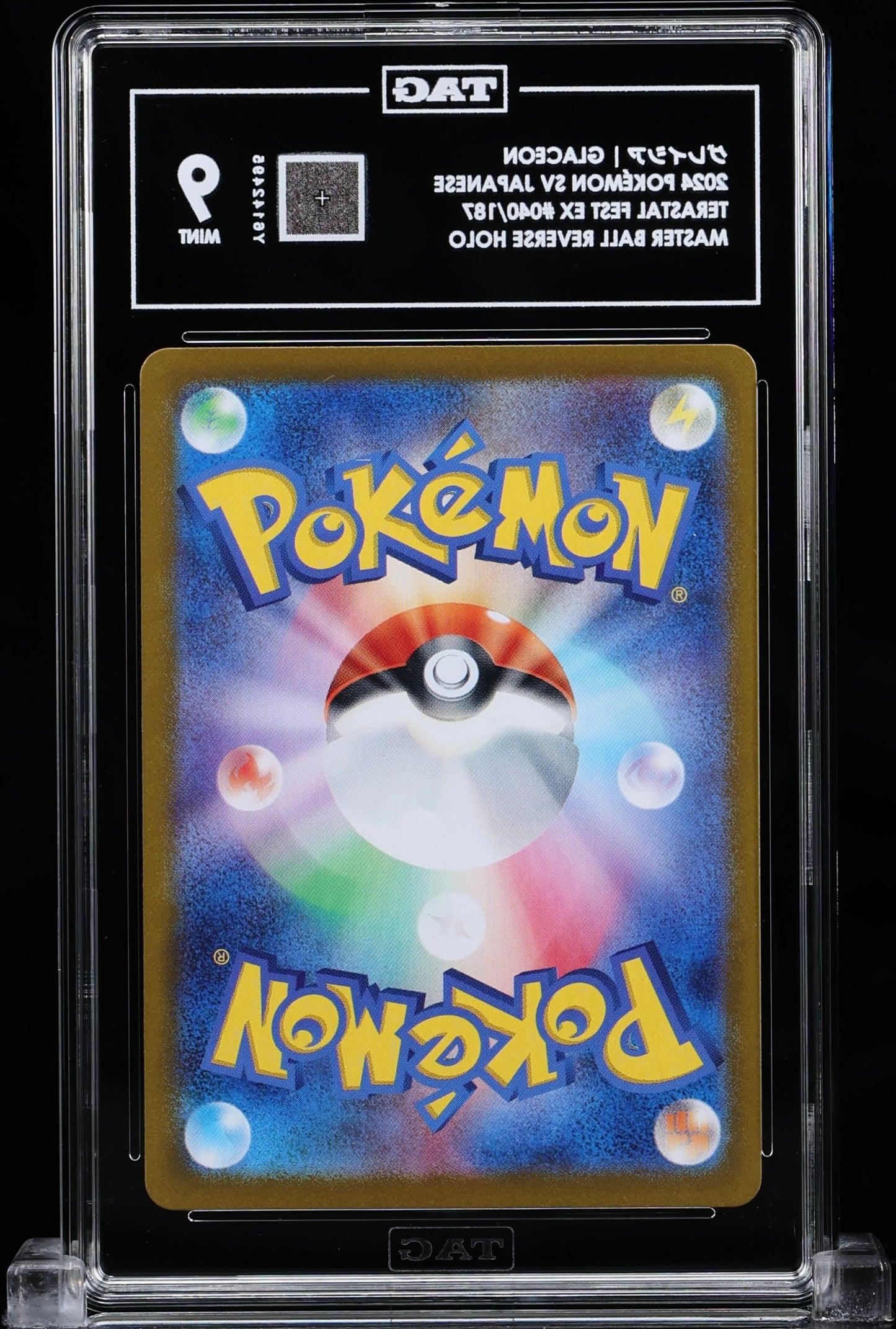 TAG 9 | Glaceon Master Ball Reverse Holo
