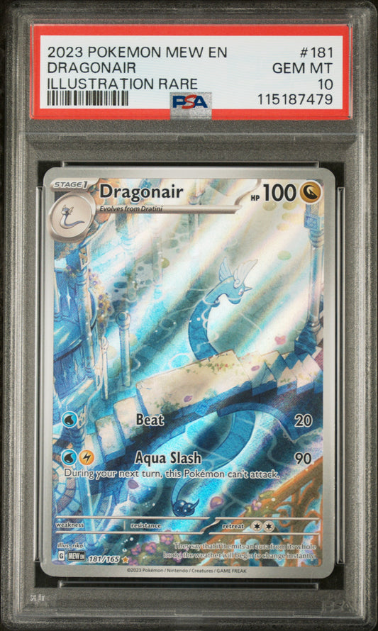 PSA 10 | Dragonair - 181/165 IR