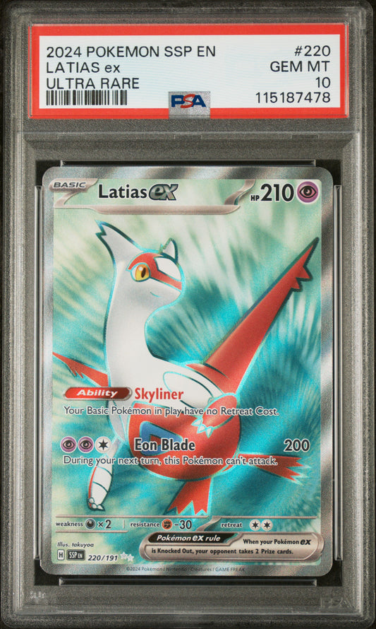 PSA 10 | Latias ex - 220/191 UR